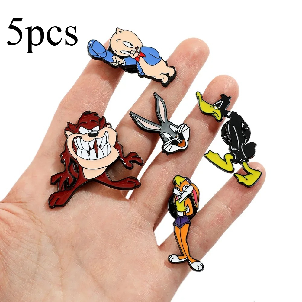 Men Accessories Gift Set - Set Rabbit Lapel Pins for Backpack