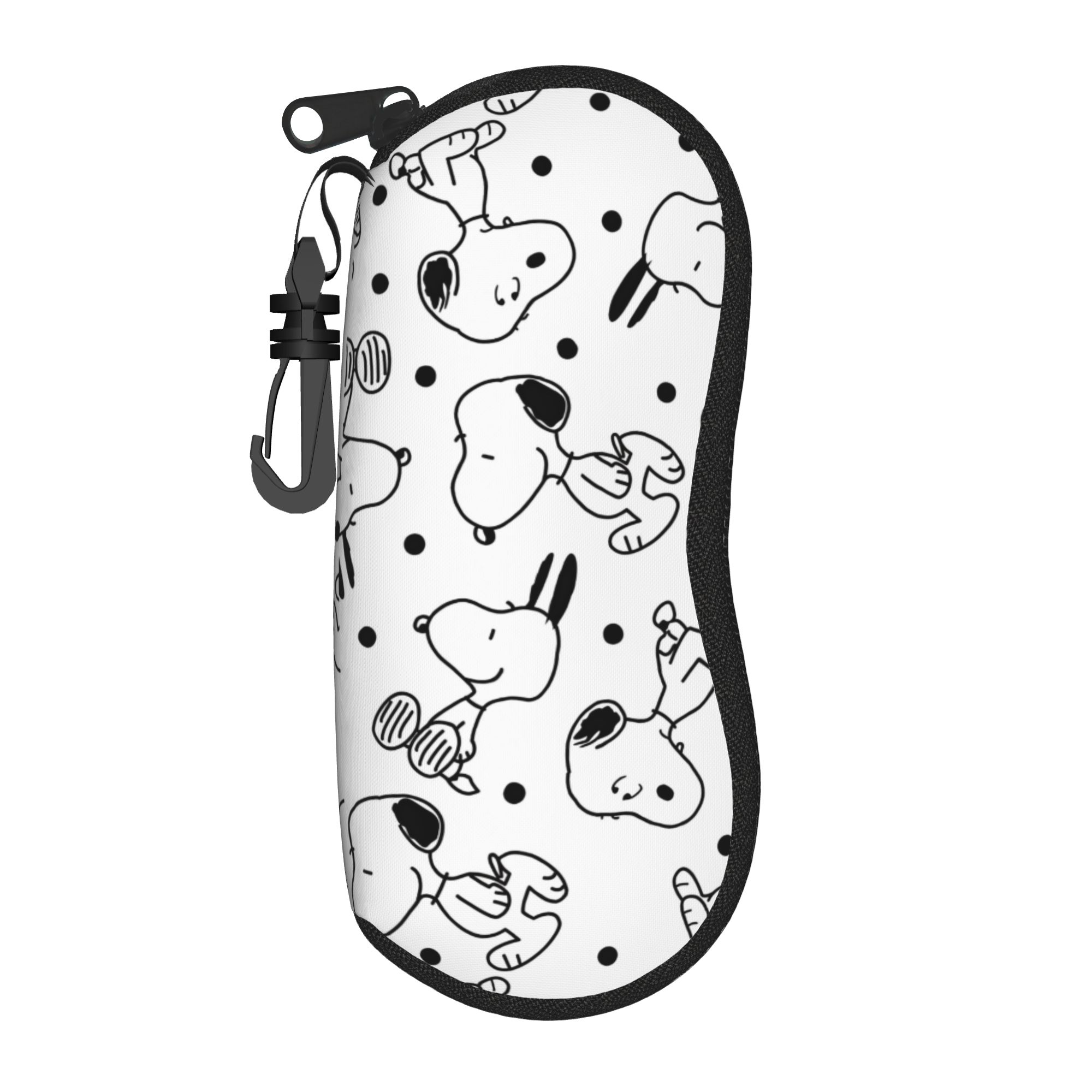 Men Accessories Gift Set - Fashion Snoopys Cartoon Glasses Case Men