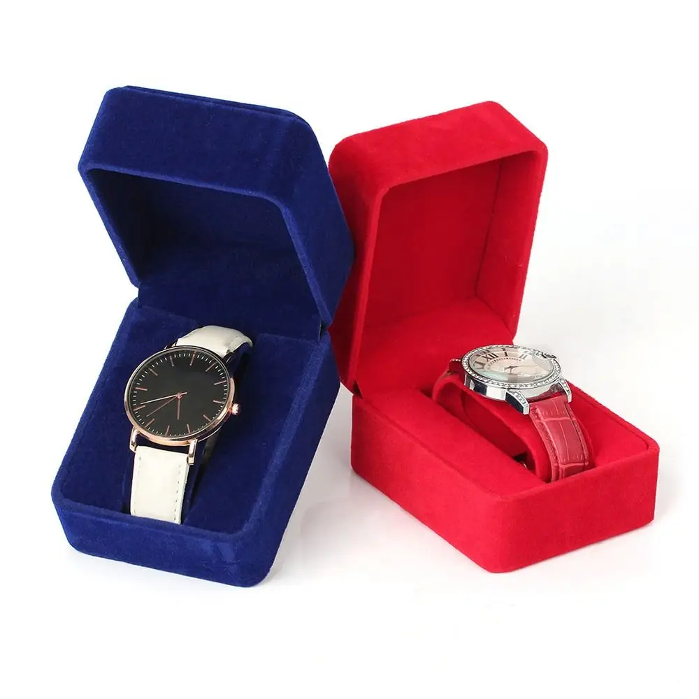 Men Accessories Organiser - Flannelette Watch Packaging Box Case Display