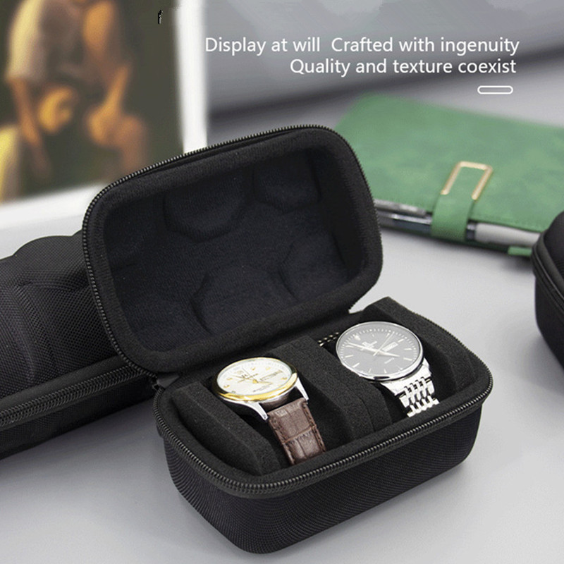 Men Accessories Organiser - EVA Watch Box Travel Roll Case