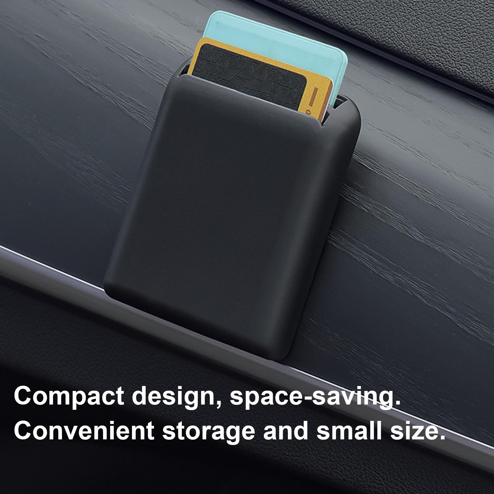 Men Accessories Organiser - Car Card Organizer Adhesive Interior Receipt