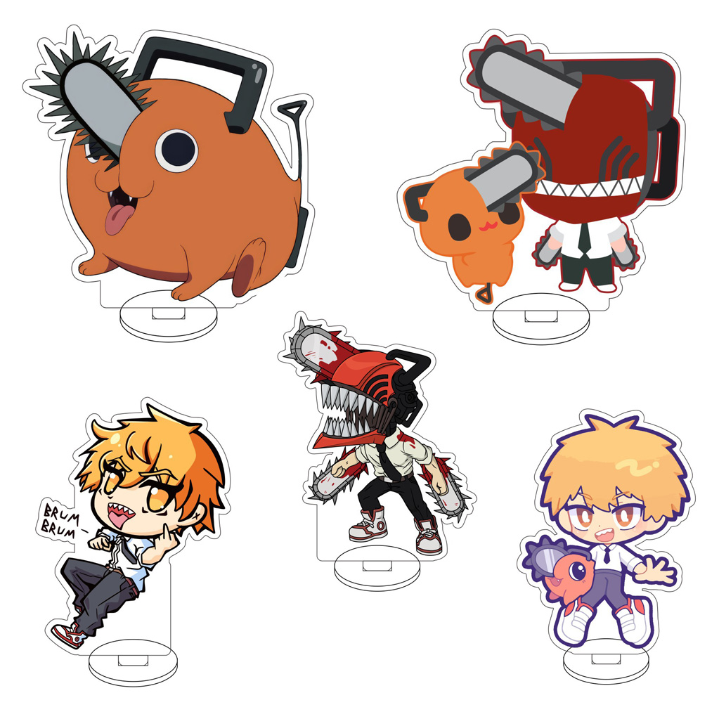 Men'S Accessories Anime - 10CM Anime Chainsaw Man Pochita Hayakawa