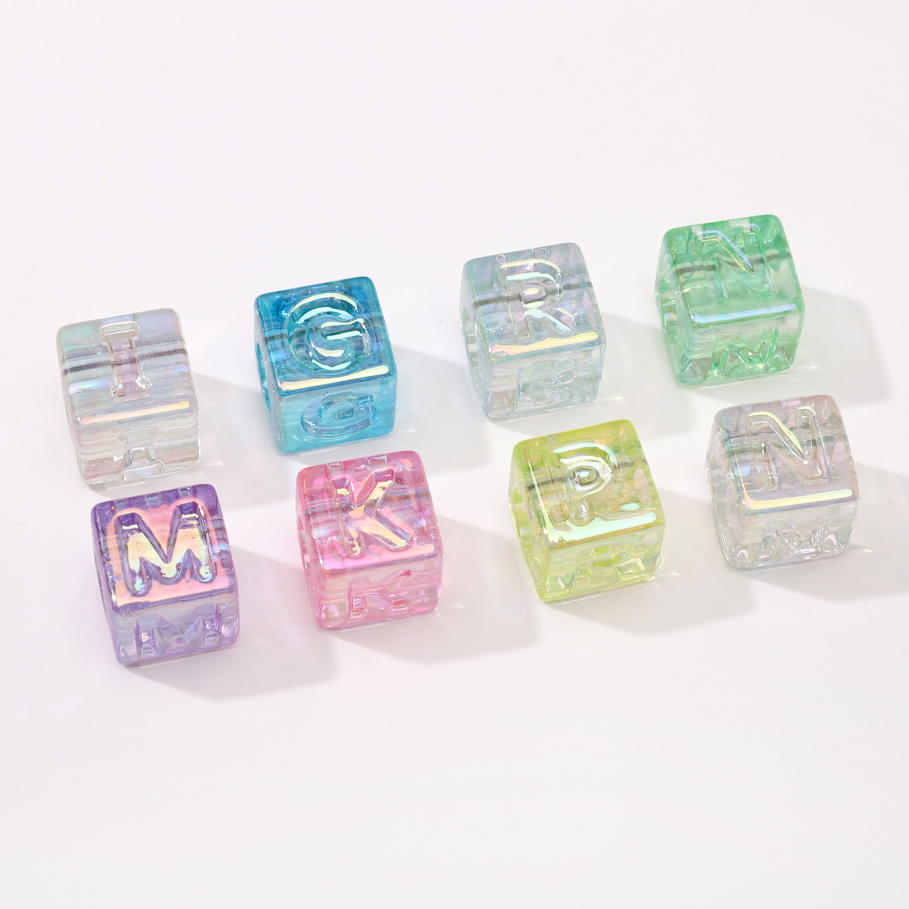 10Pcs beading Colorful Clear L - Men Accessories Wedding ulasan dan harga