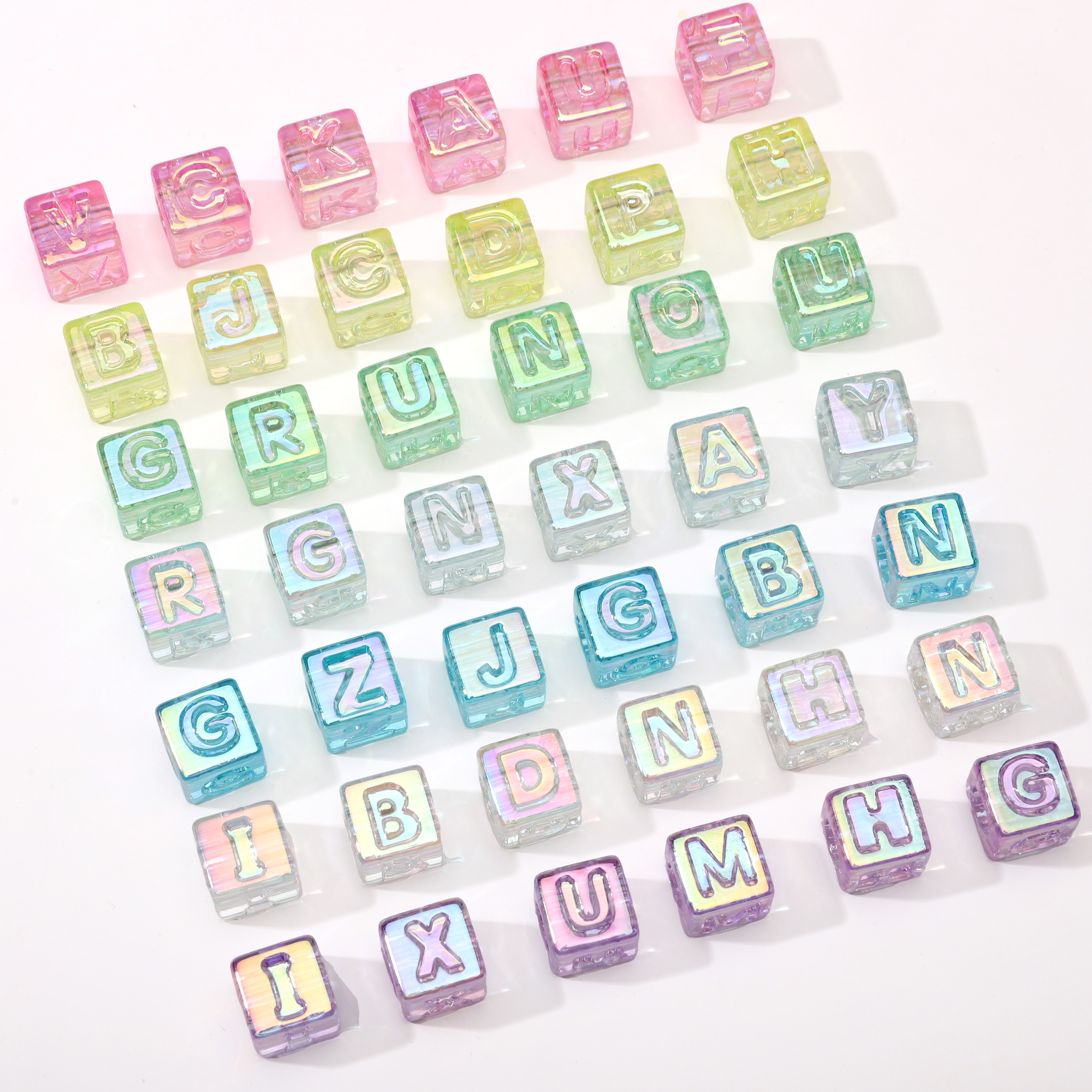 10Pcs beading Colorful Clear L - Men Accessories Wedding ulasan dan harga