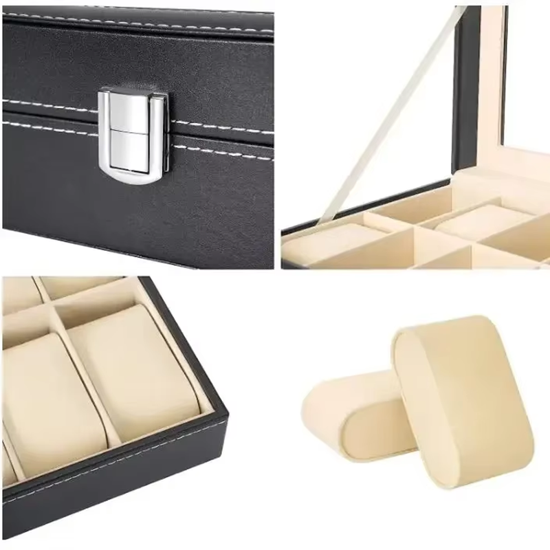 Hot Sale PU Leather Display St - Men Accessories Organiser ulasan dan harga