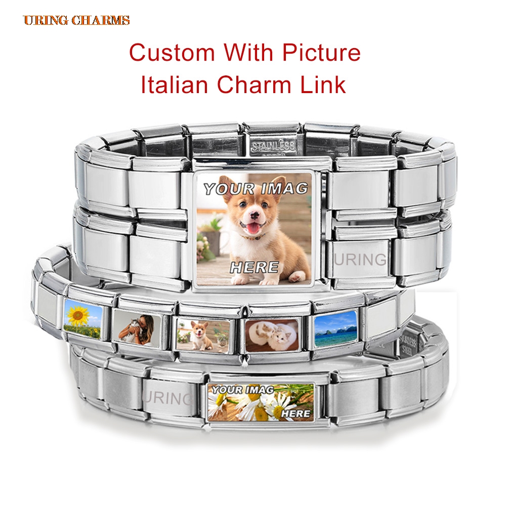 URING Custom With Imagine Pict - Bead Bracelet Men ulasan dan harga