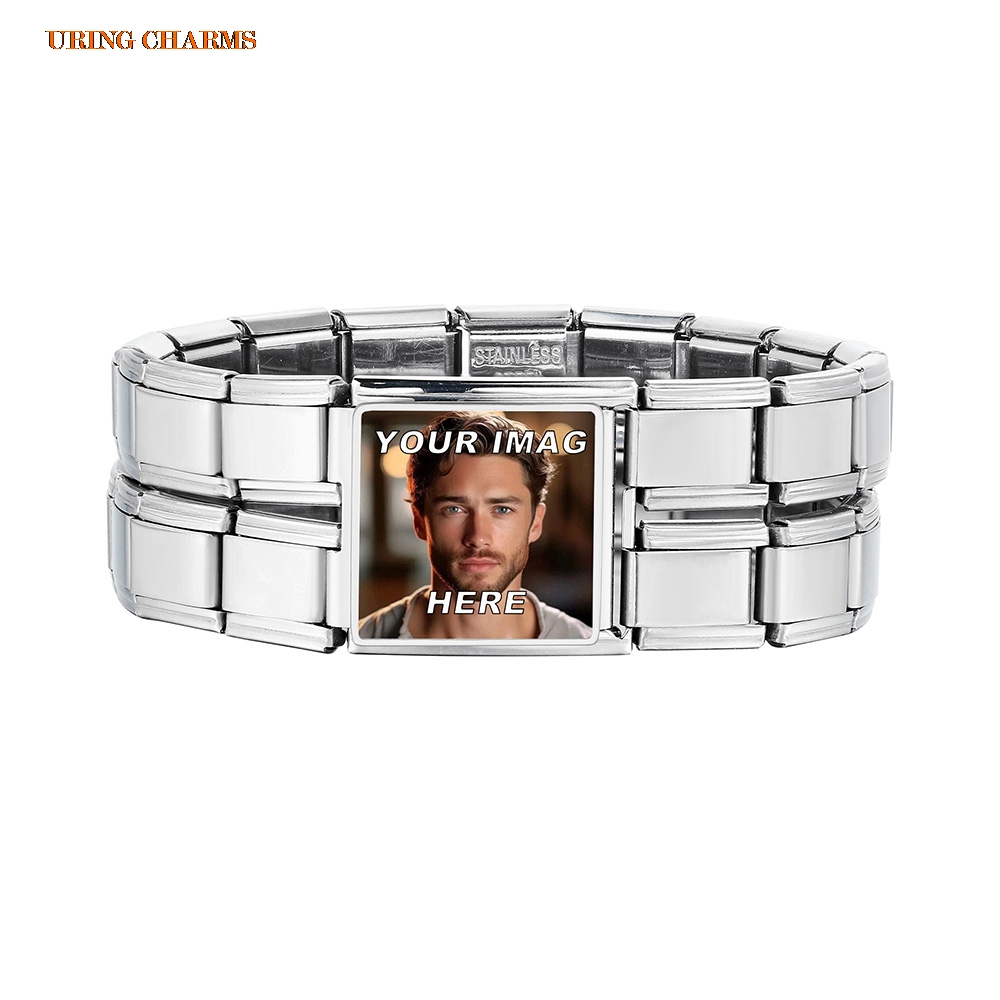 URING Custom With Imagine Pict - Bead Bracelet Men ulasan dan harga