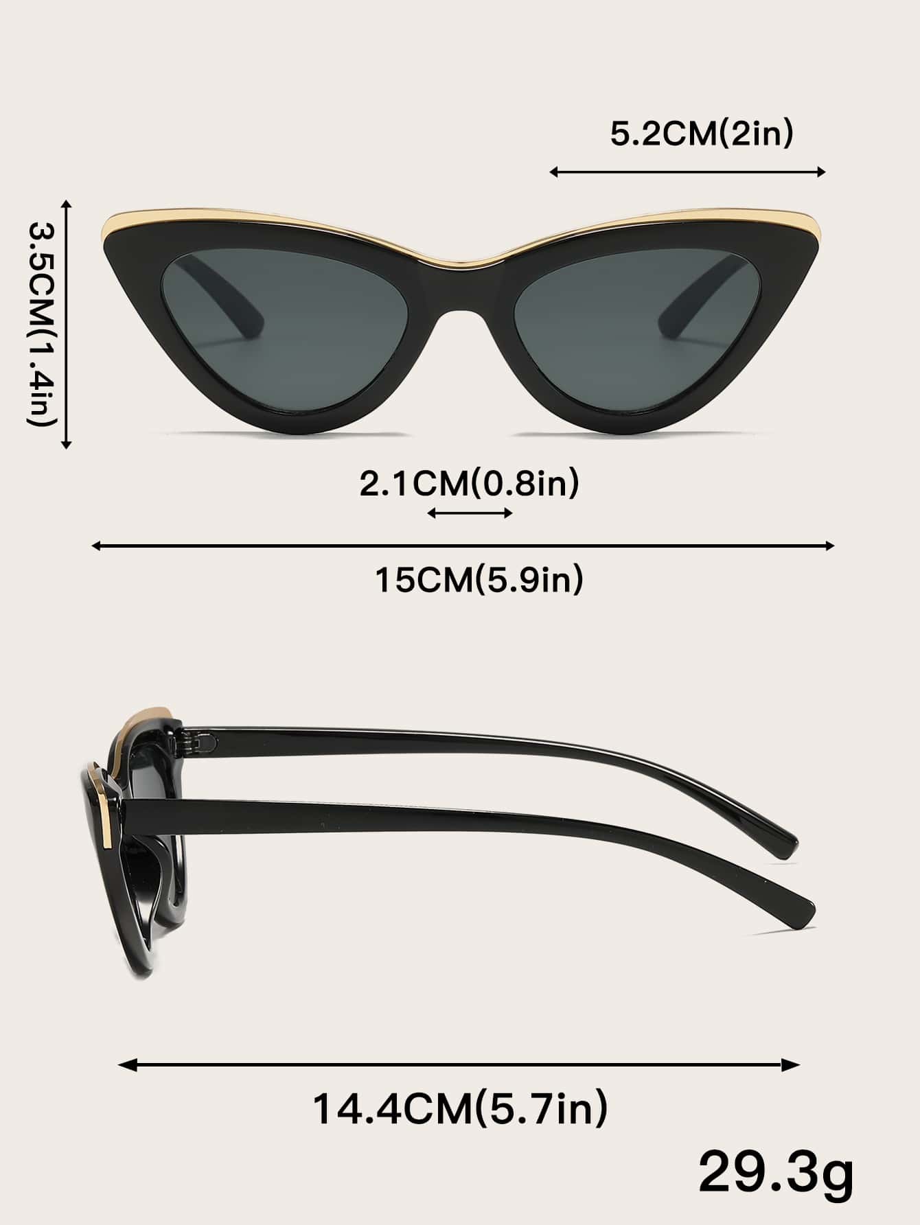 Cat Eye Fashion Sunglasses For - Men Accessories Style ulasan dan harga