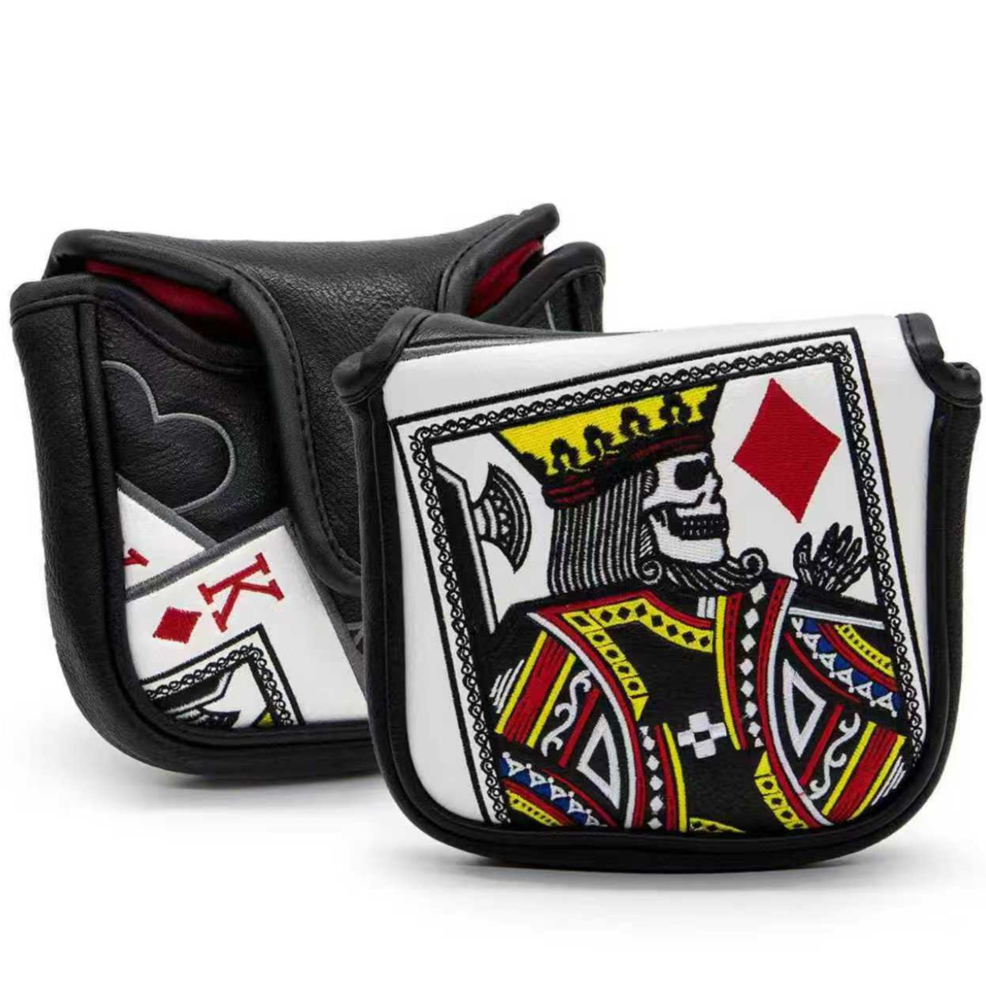 King Of Hearts Embroidered Mal - Men Accessories Style ulasan dan harga