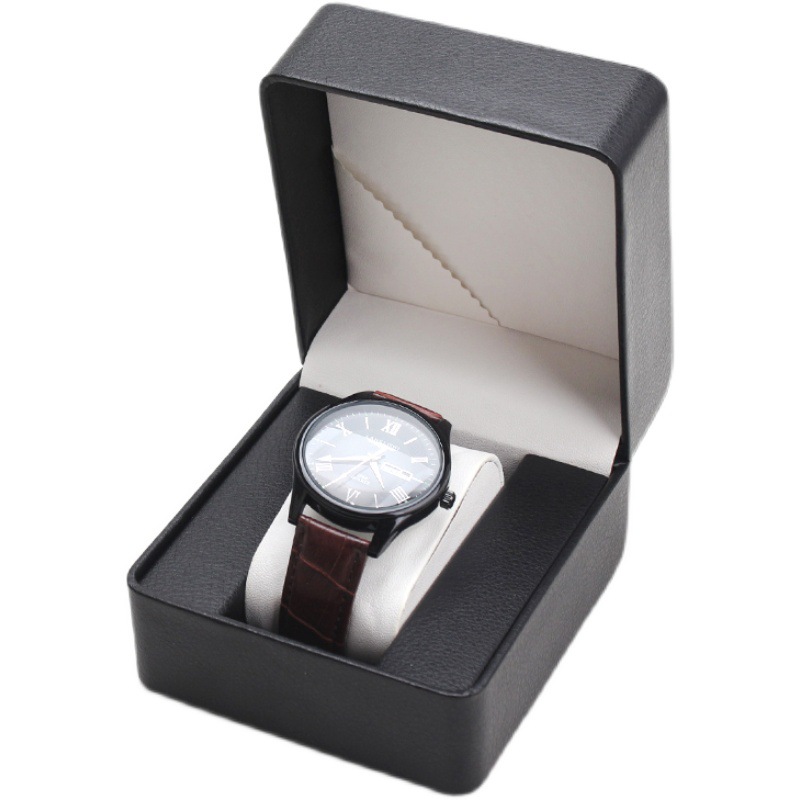 Watch Storage Box Pu Single Wa - Men Accessories Organiser ulasan dan harga