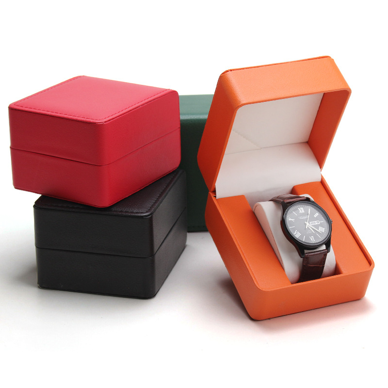 Watch Storage Box Pu Single Wa - Men Accessories Organiser ulasan dan harga