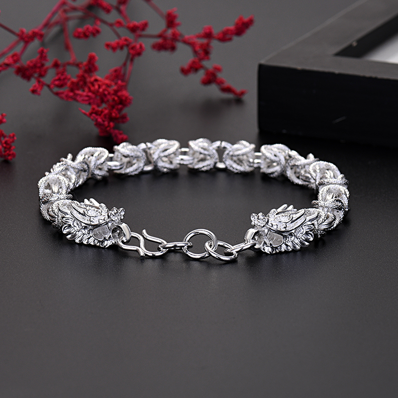 Hot luxury designer 925 Sterli - Men Accessories Chain And Bracelet ulasan dan harga