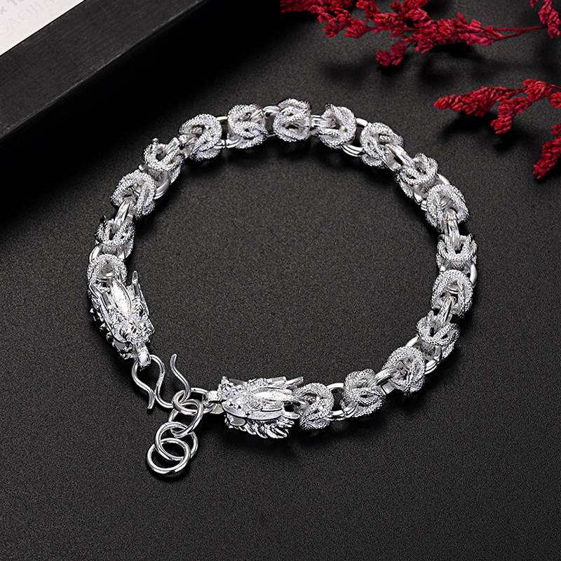 Hot luxury designer 925 Sterli - Men Accessories Chain And Bracelet ulasan dan harga