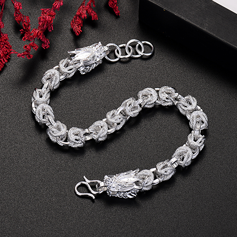 Hot luxury designer 925 Sterli - Men Accessories Chain And Bracelet ulasan dan harga