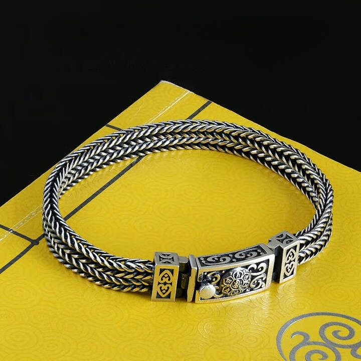 New Double Row Fox Tail Six Ma - Men Accessories Ring And Bracelet ulasan dan harga