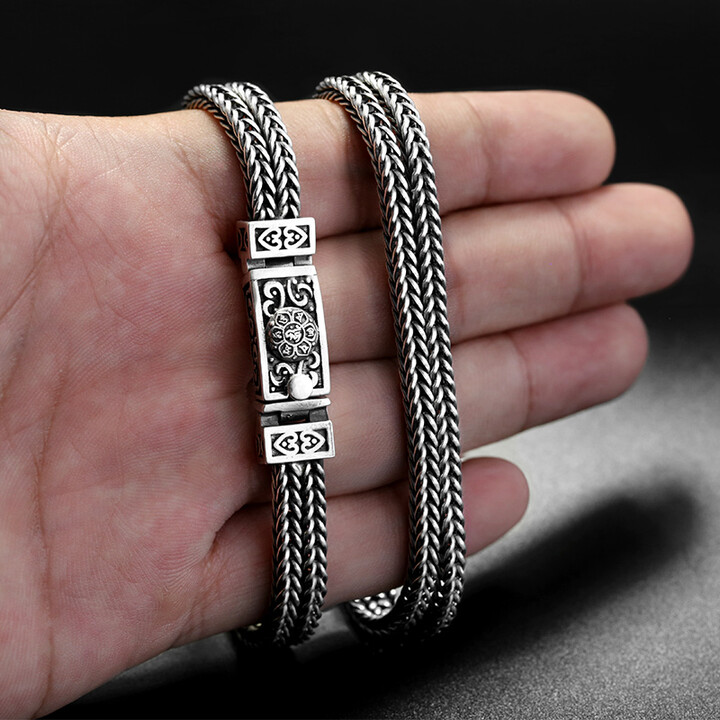 New Double Row Fox Tail Six Ma - Men Accessories Ring And Bracelet ulasan dan harga