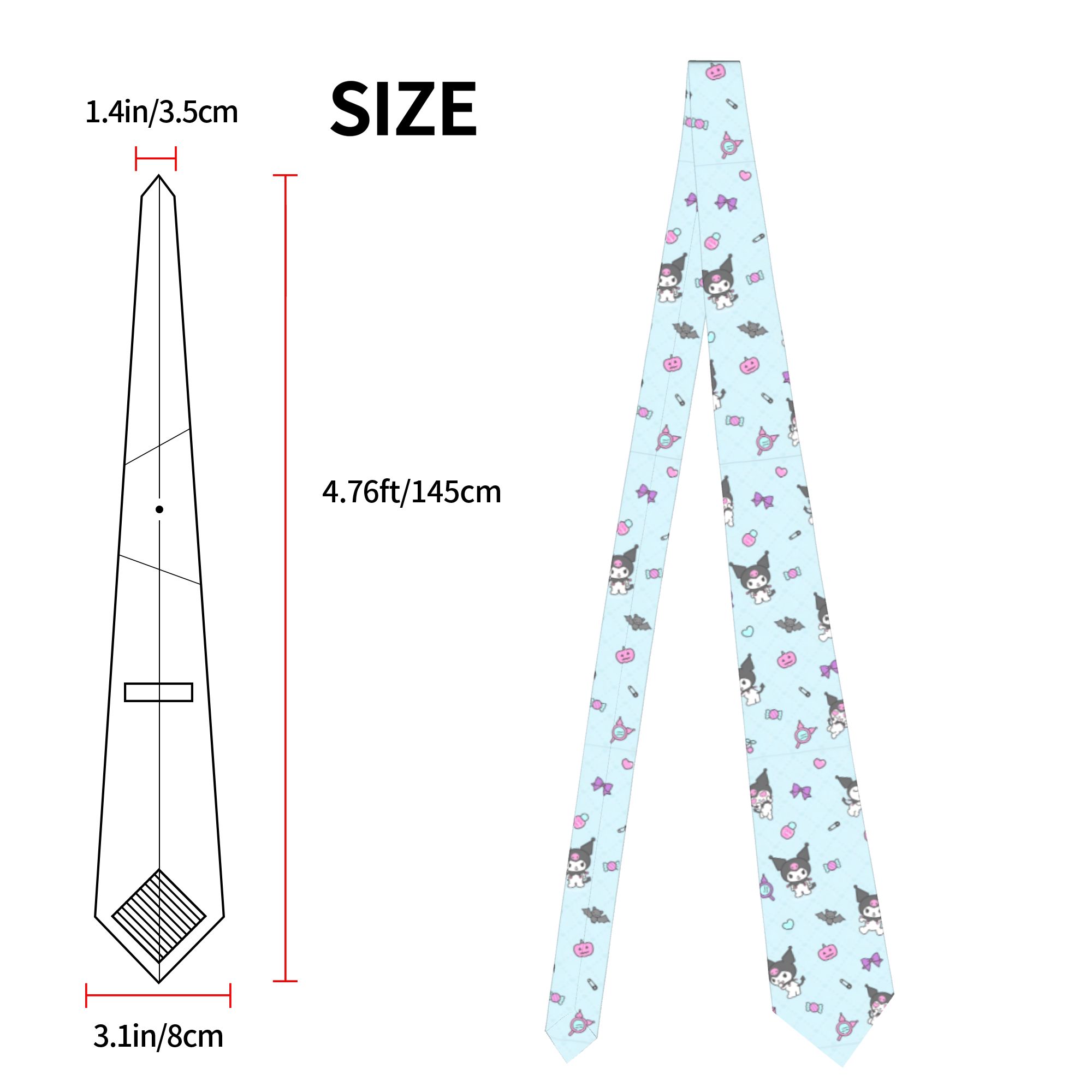 Kawaii Kuromi  Men Necktie Sli - Men Accessories Wedding ulasan dan harga