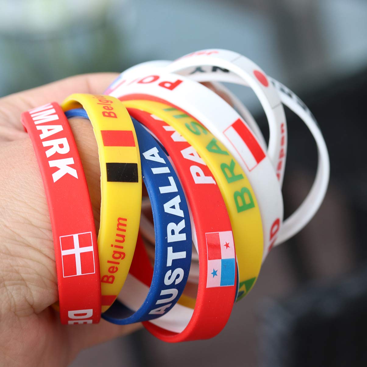2pcs Kenya Silicone Bracelets  - Men Accessories Kenya ulasan dan harga