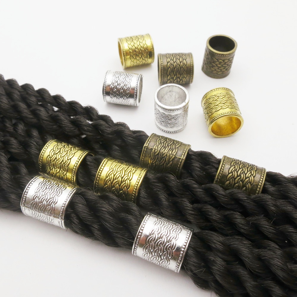 10Pcs/Pack Big Large Hole Allo - Men'S Viking Accessories ulasan dan harga