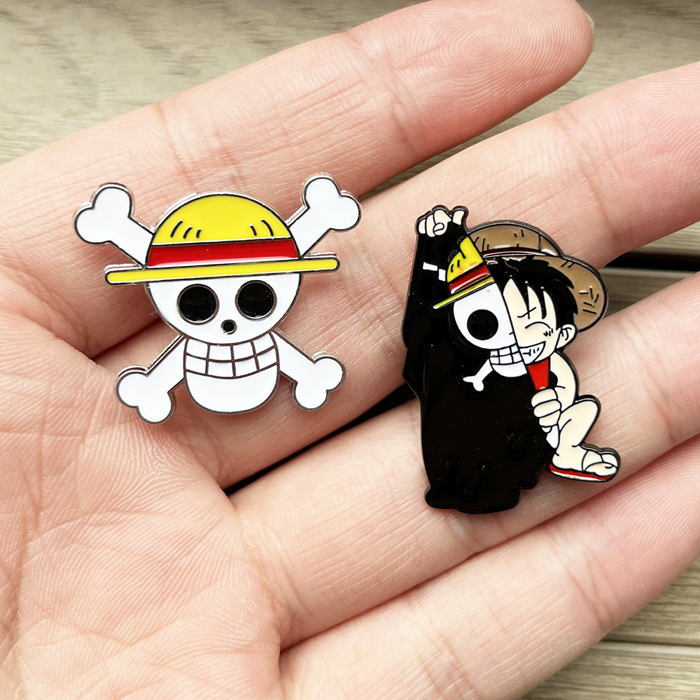2026 New 2pcs Cute Luffy Anime - Men'S Accessories Jewelry ulasan dan harga