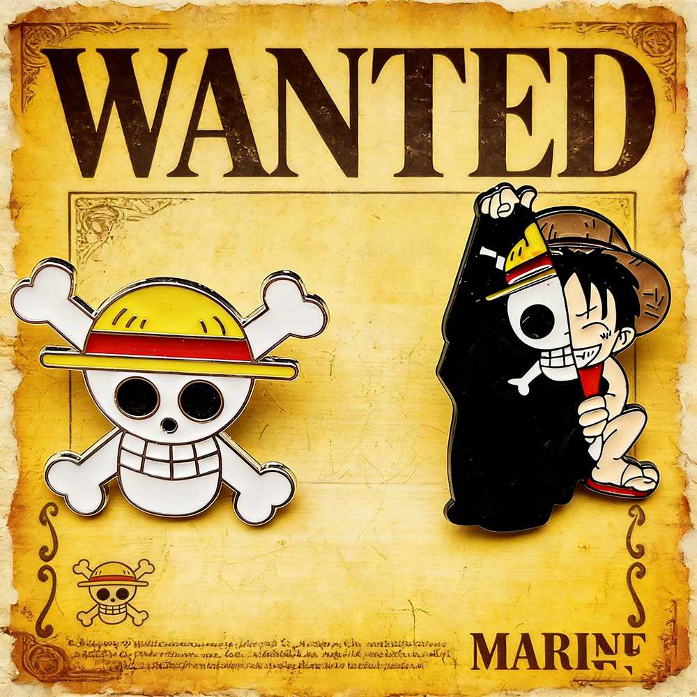 2026 New 2pcs Cute Luffy Anime - Men'S Accessories Jewelry ulasan dan harga
