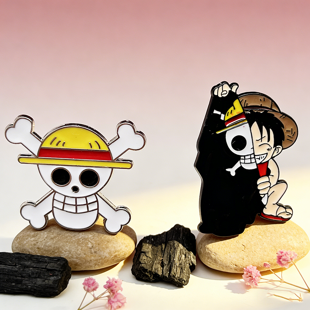 2026 New 2pcs Cute Luffy Anime - Men'S Accessories Jewelry ulasan dan harga