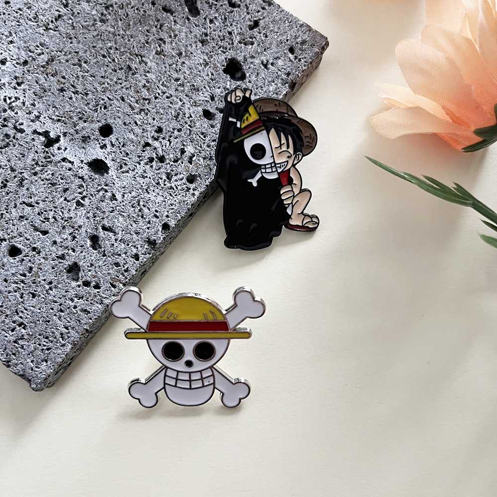 2026 New 2pcs Cute Luffy Anime - Men'S Accessories Jewelry ulasan dan harga