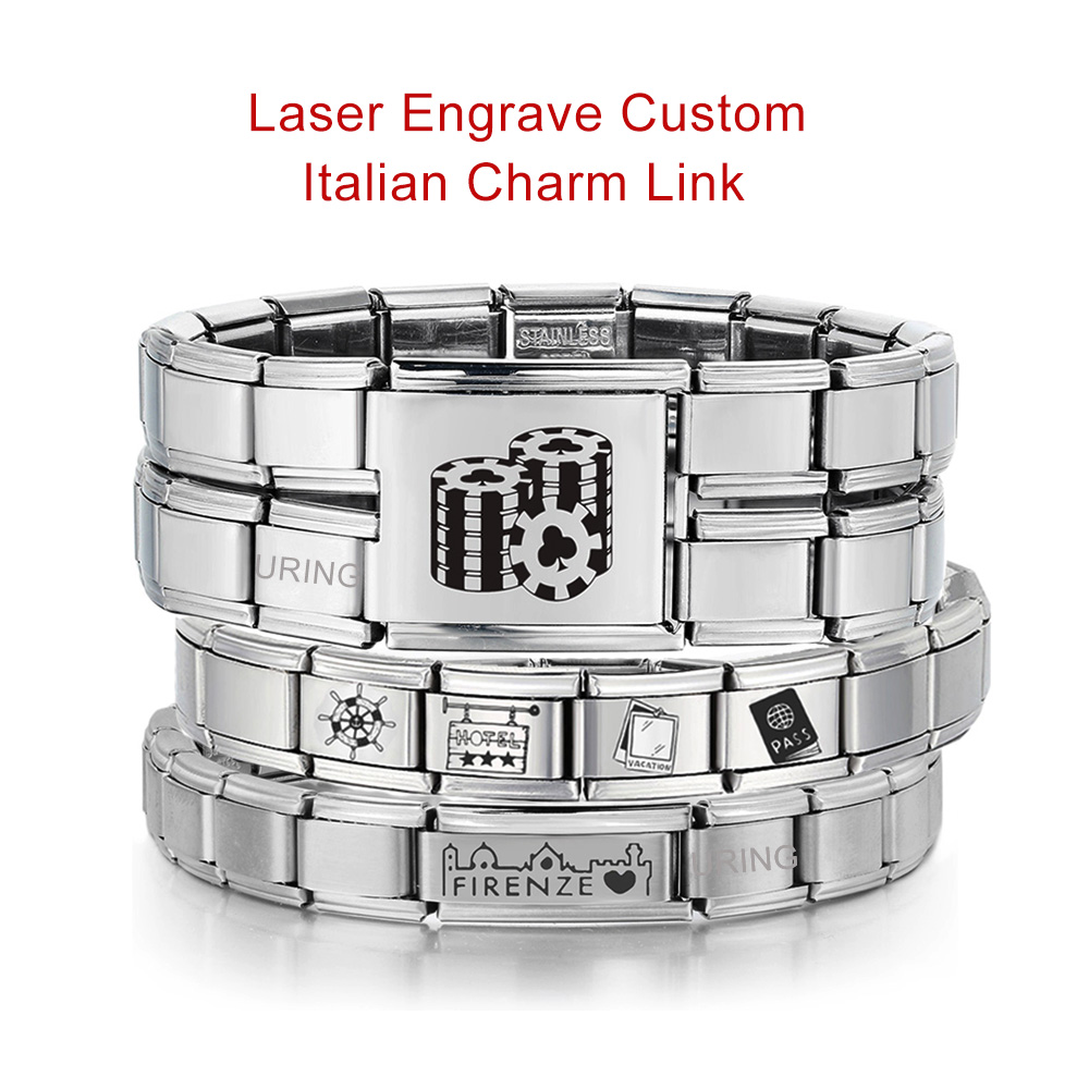 URING Customized Laser Engrave - Bead Bracelet Men ulasan dan harga
