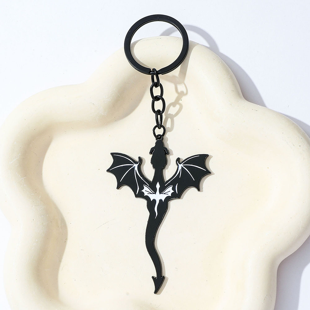 Fourth Wing Black Dragon Keych - Men'S Accessories Jewelry ulasan dan harga