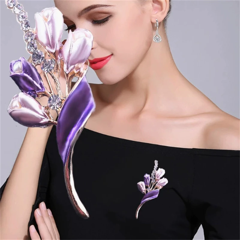 1Pc Fashion Flower Brooch for  - Men'S Accessories Trends 2025 ulasan dan harga