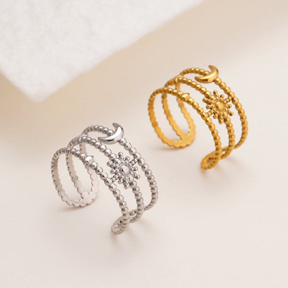 1pcs, Ins style popular stainl - Men Accessories Ring And Bracelet ulasan dan harga