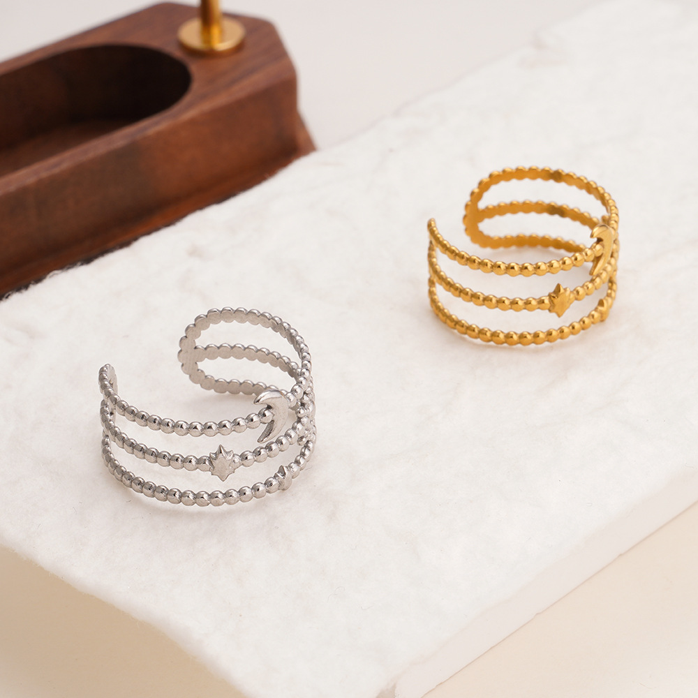 1pcs, Ins style popular stainl - Men Accessories Ring And Bracelet ulasan dan harga