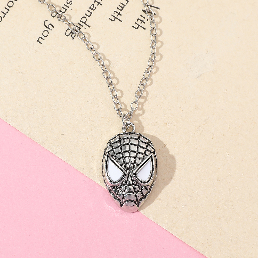 Superhero Spider Man Mask Pend - Men'S Accessories Jewelry ulasan dan harga