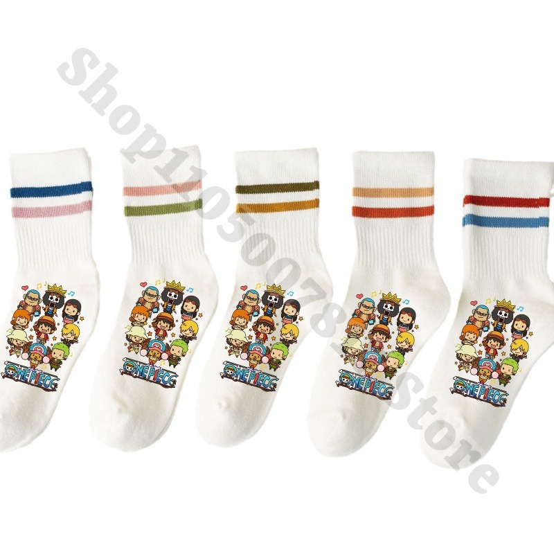 5PCS Adult Cartoon Cute Stocki - Men Accessories Gift Set ulasan dan harga