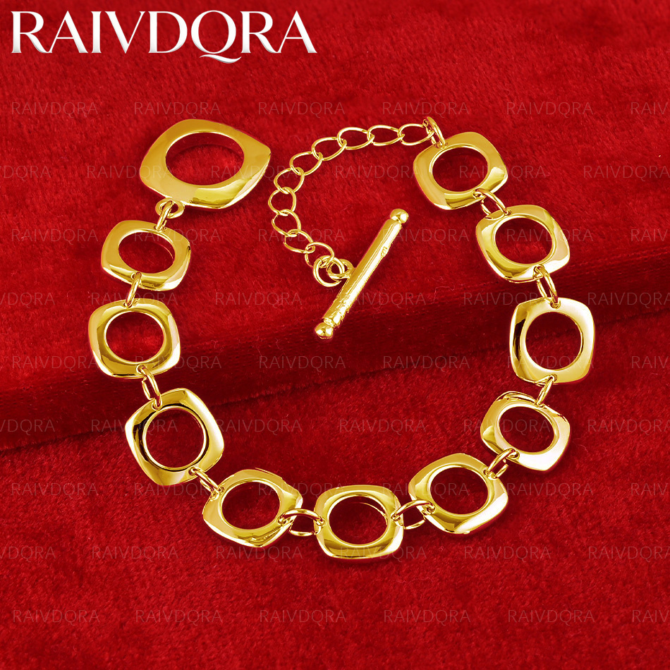 18K Gold Plated Round Chain Br - Men Accessories Chain And Bracelet ulasan dan harga