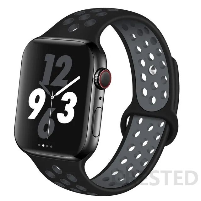 Silicone Strap For apple Watch - Men'S Accessories Nike ulasan dan harga