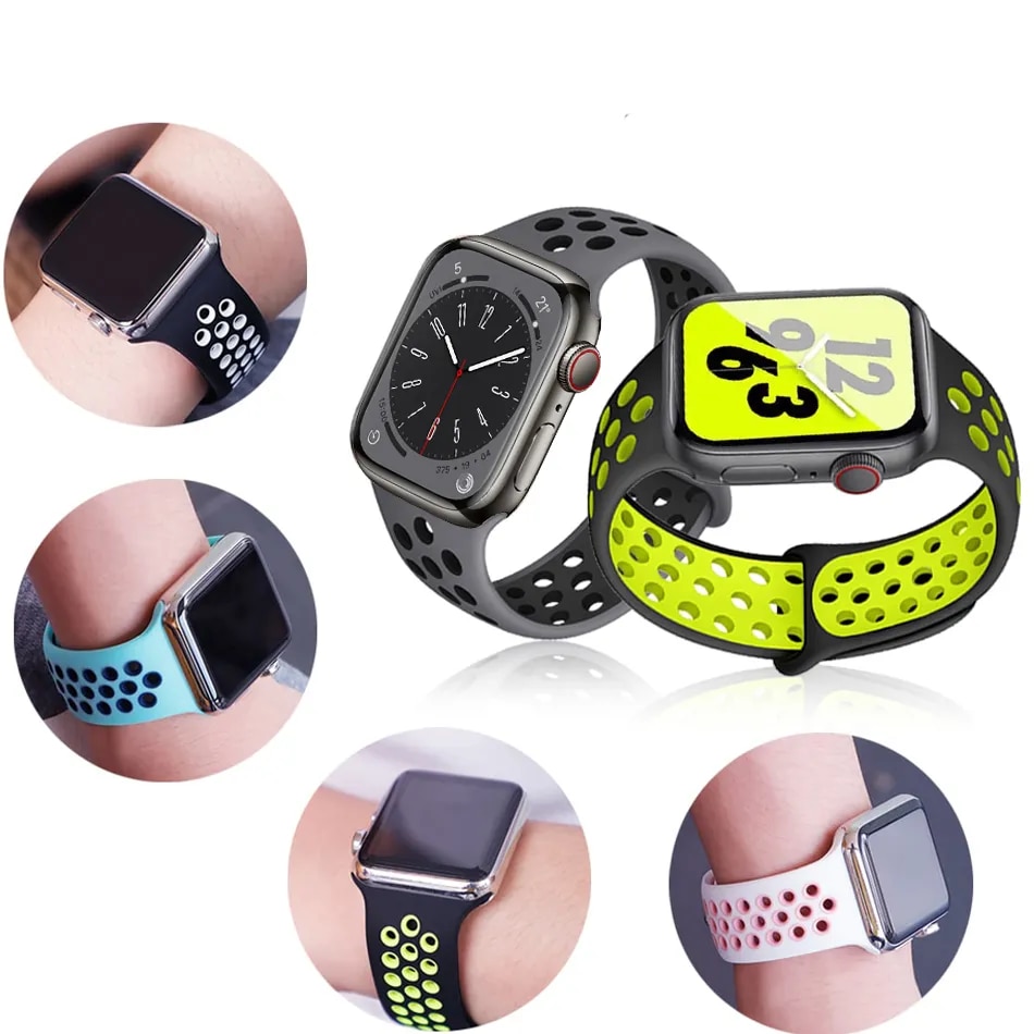 Silicone Strap For apple Watch - Men'S Accessories Nike ulasan dan harga