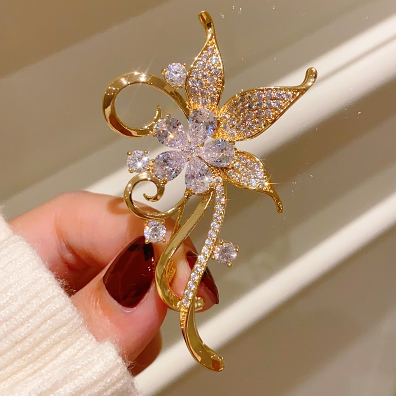 1Pc Vibrant Flower Brooch for  - Men'S Accessories Trends 2025 ulasan dan harga