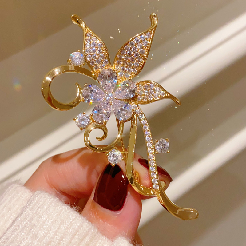 1Pc Vibrant Flower Brooch for  - Men'S Accessories Trends 2025 ulasan dan harga