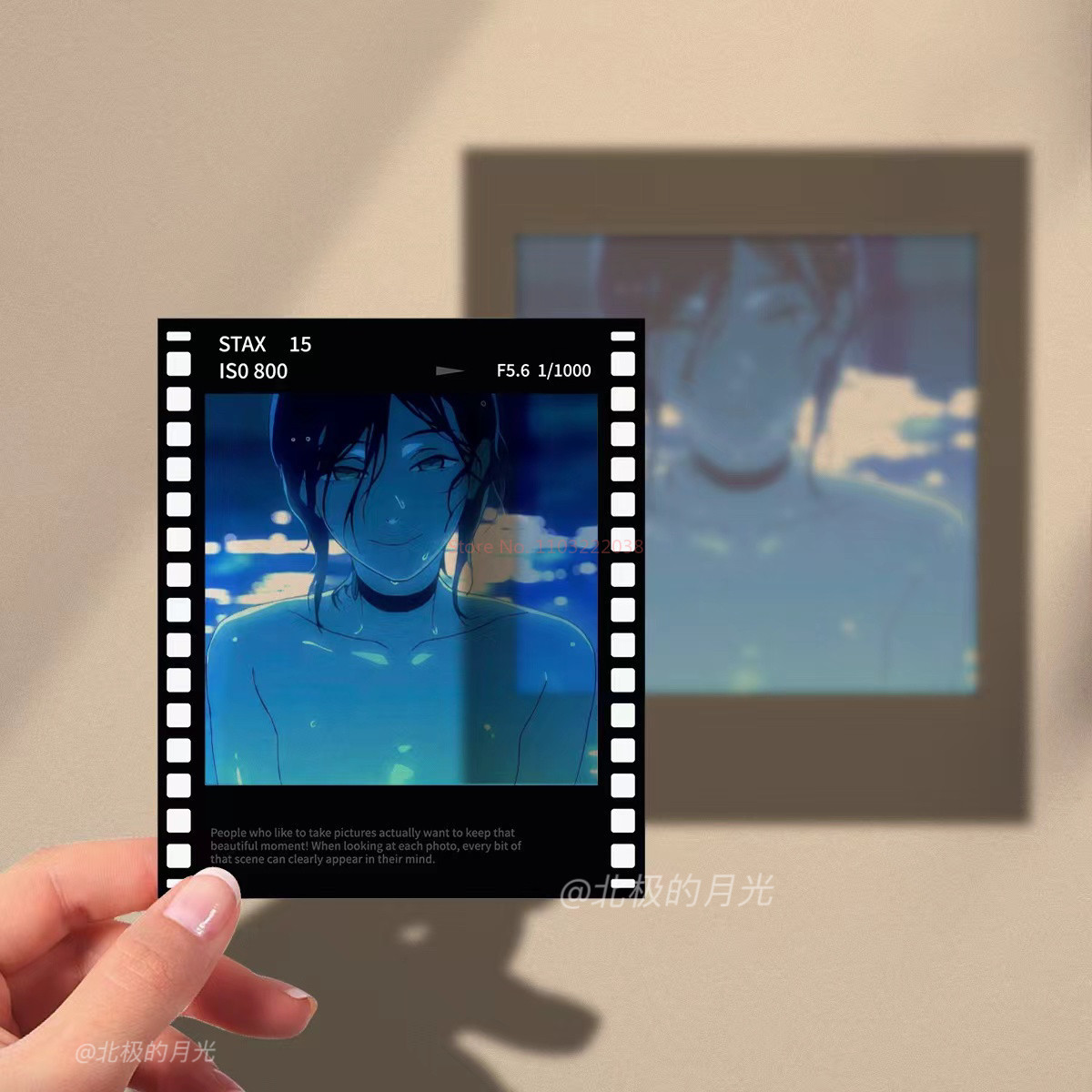 Chainsaw Man Reze Arc Polaroid - Men Accessories Style ulasan dan harga