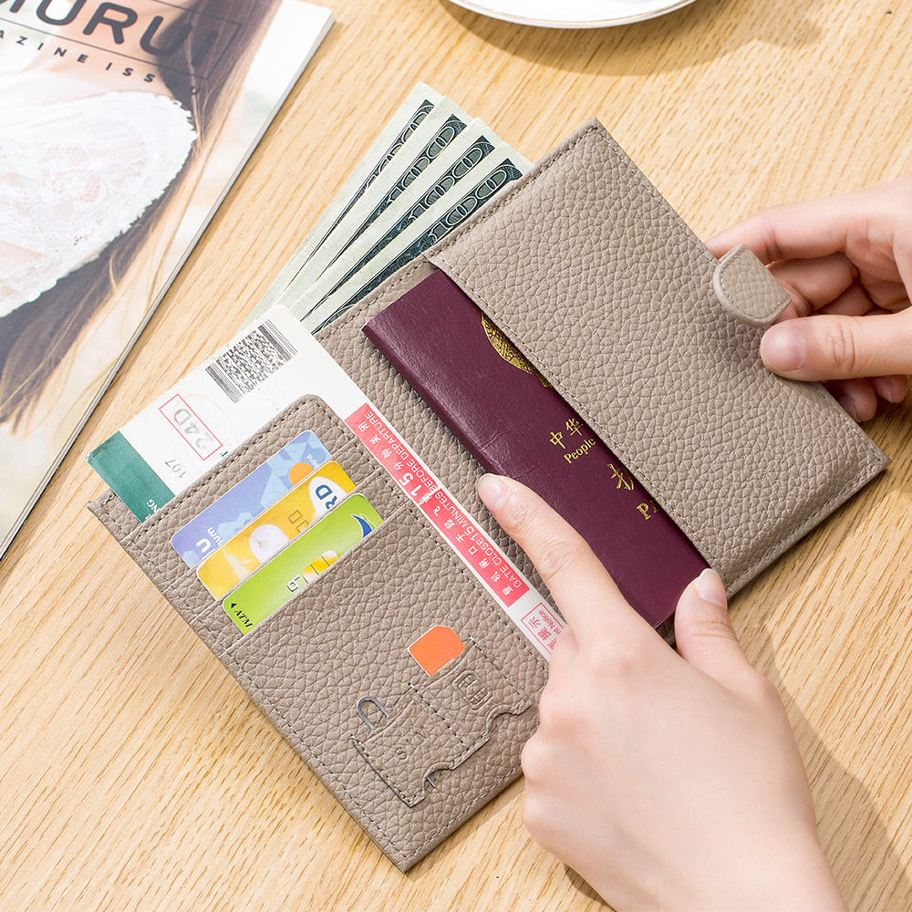 Genuine Cow Leather Passport H - Men'S Accessories Travel Bag ulasan dan harga