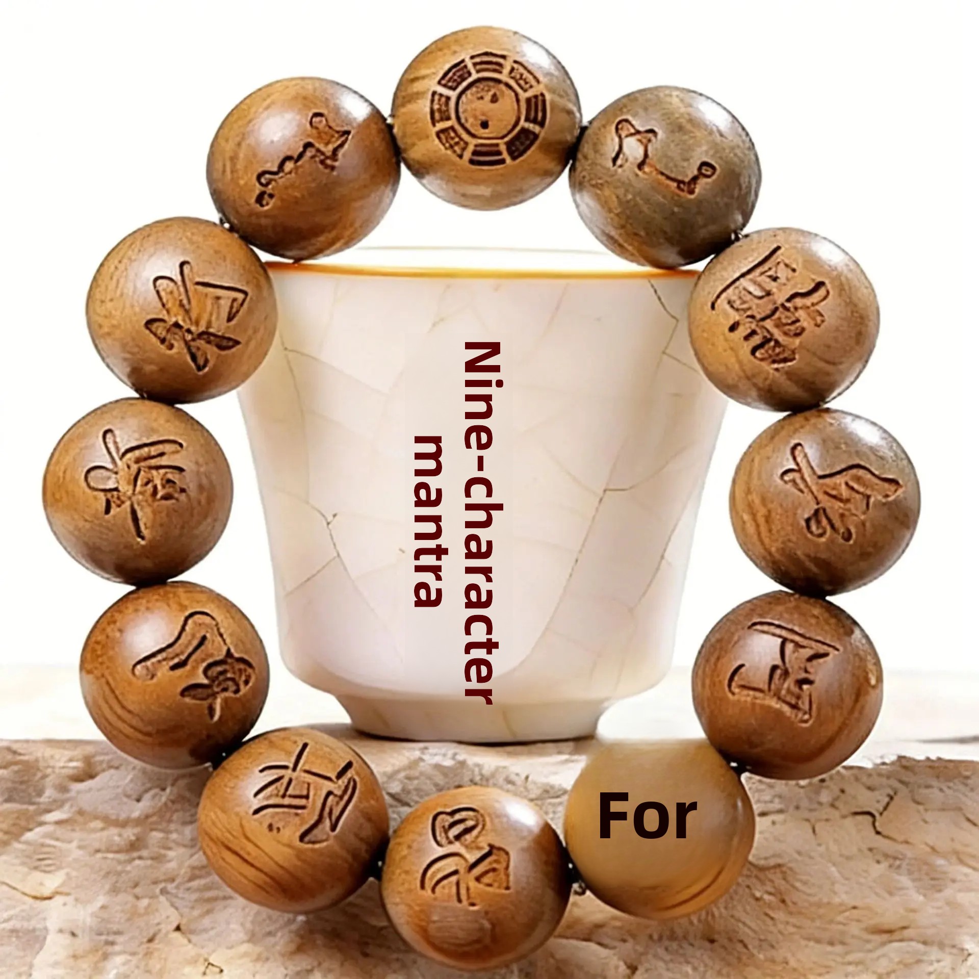 Lucky Luxury Green Sandalwood  - Bead Bracelet Men ulasan dan harga