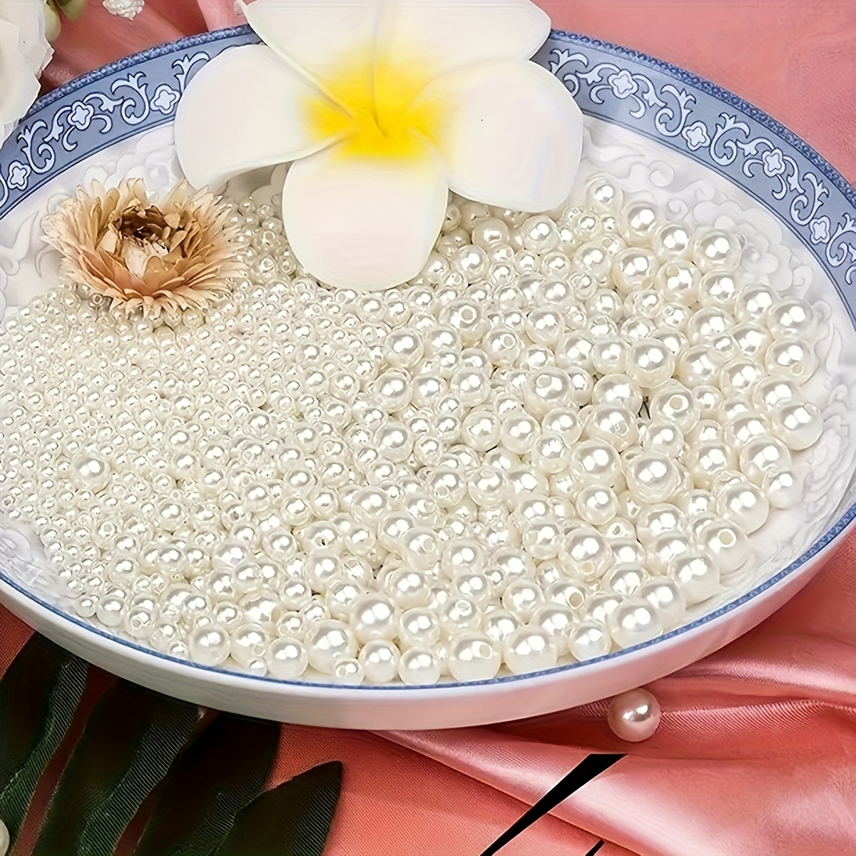 1388pcs 4/6/8/10mm  Black, whi - Bead Bracelet Men ulasan dan harga