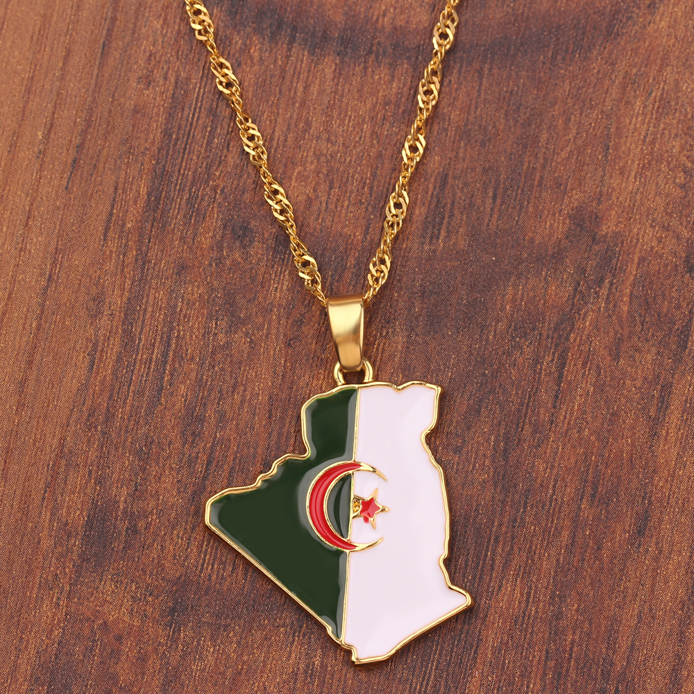 Fashion Trend World Map Neckla - Men'S Accessories Jewelry ulasan dan harga