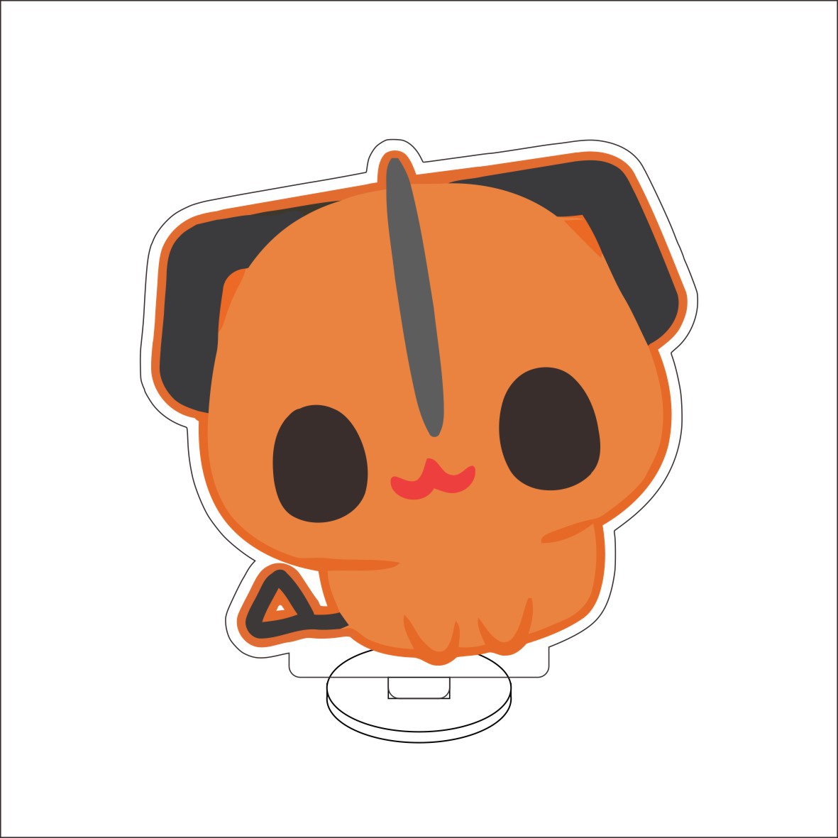 10CM Anime Chainsaw Man Pochit - Men'S Accessories Anime ulasan dan harga