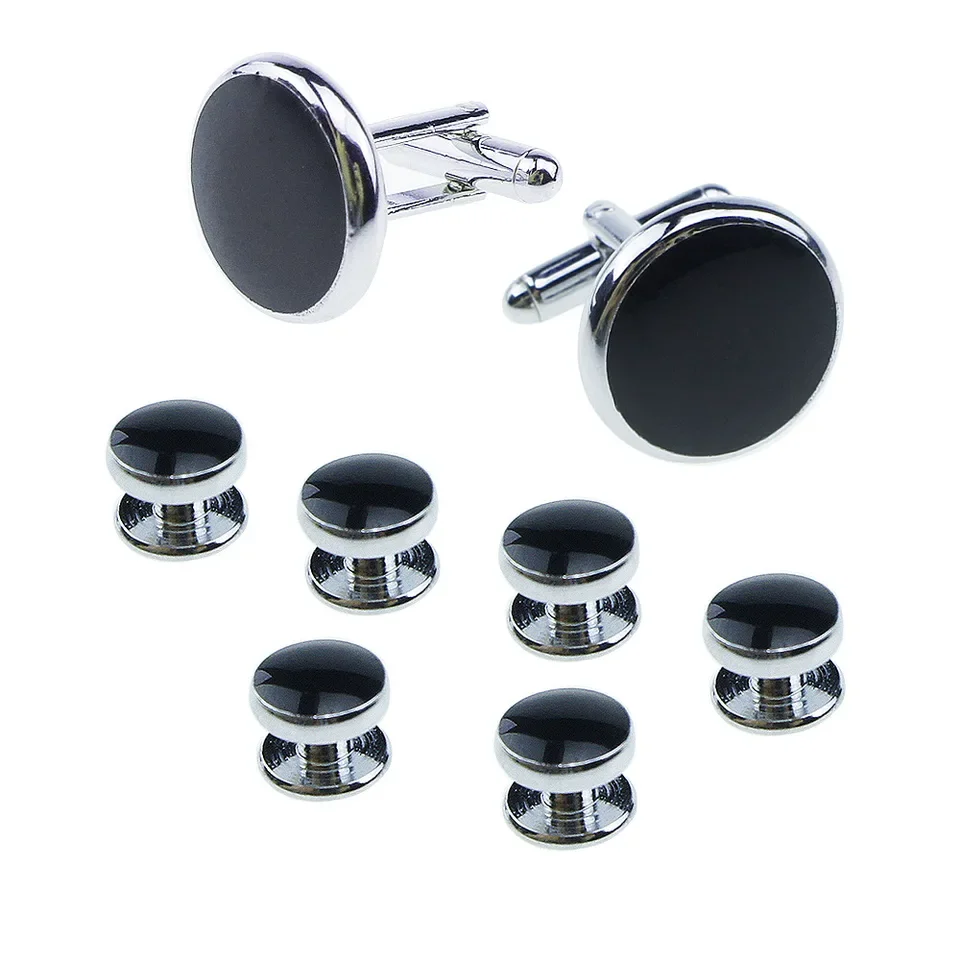 8PCS Elegant Copper Shell Cuff - Men Accessories Wedding ulasan dan harga