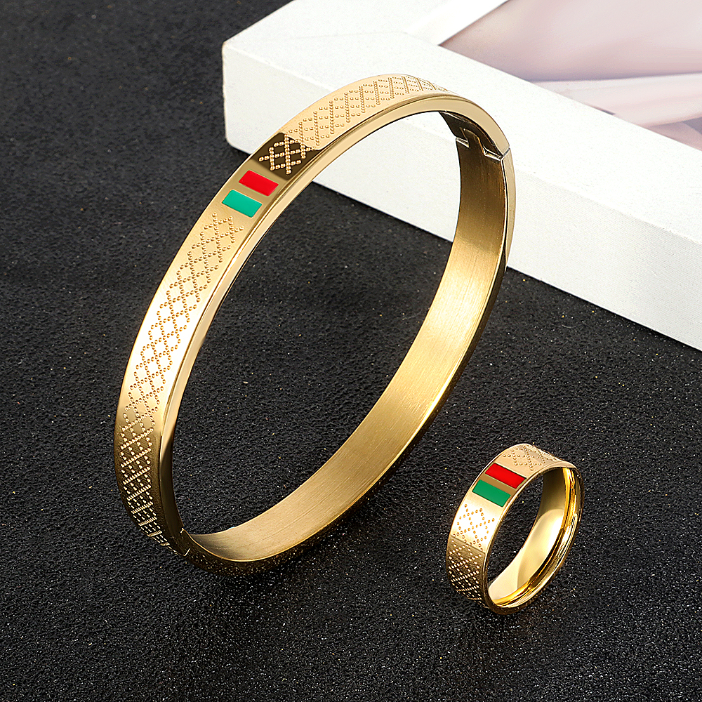 Zalman Classic Brand Green Red - Men Accessories Ring And Bracelet ulasan dan harga