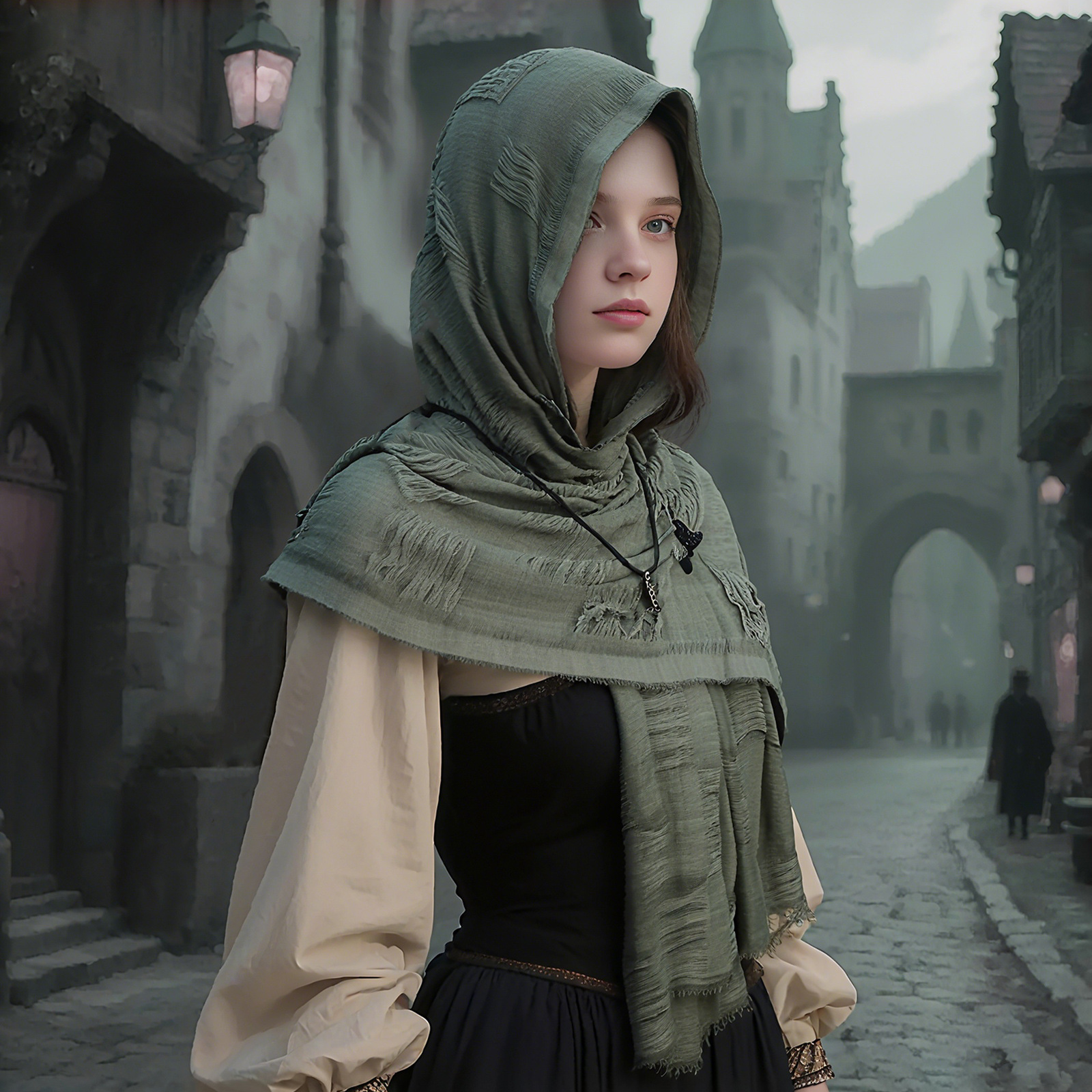 Medieval Viking Cloak Distress - Men'S Viking Accessories ulasan dan harga