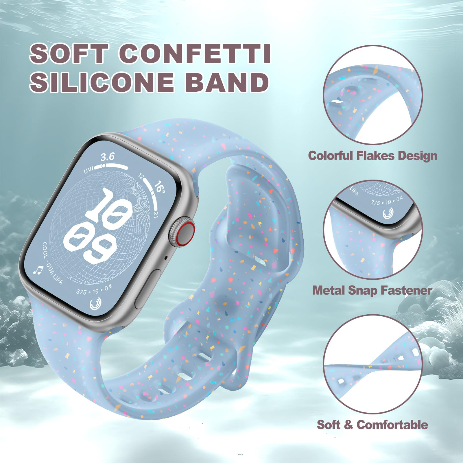 Sport Silicone Strap for Apple - Men'S Accessories Nike ulasan dan harga