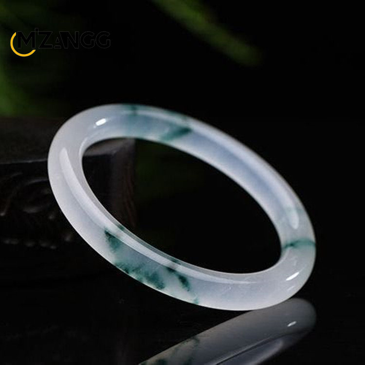 Natural Green Jadeite Bangle J - Men Accessories Style ulasan dan harga